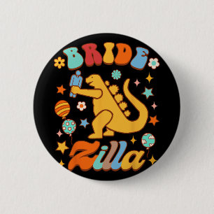 Macaron Rond 5 Cm Futurelle Robe de Mariée Enterrement de Vie de Jeu