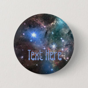 Macaron Rond 5 Cm Galaxie