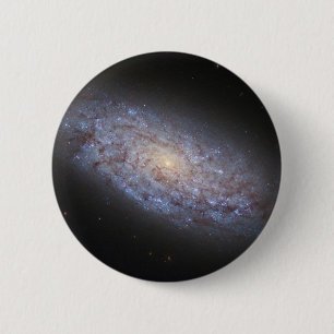 Macaron Rond 5 Cm Galaxie naine Ngc 5949.