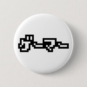 Macaron Rond 5 Cm Gamer Japonais ゲ ー マ  Langue Nihongo