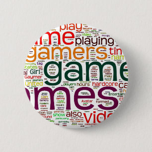 Macaron Rond 5 Cm Gamer pour tous