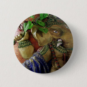 Macaron Rond 5 Cm Ganapati Ganesh