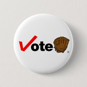 Macaron Rond 5 Cm Gant de vote