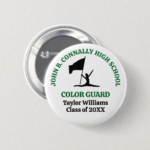 Macaron Rond 5 Cm Garde de couleur personnalisée de la Green High Sc