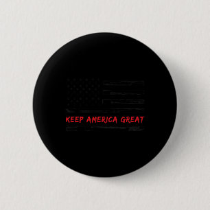 Macaron Rond 5 Cm Garder l'Amérique Grande Élection Donald Trump Pré