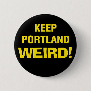Macaron Rond 5 Cm Gardez de bouton étrange de Portland