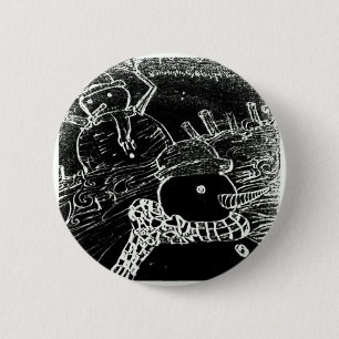 Macaron Rond 5 Cm gardien des neiges yaie