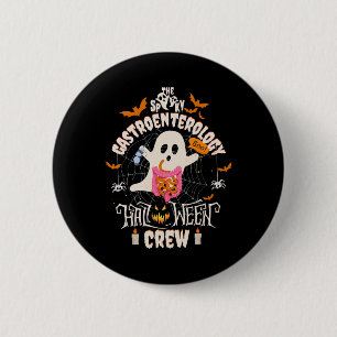 Macaron Rond 5 Cm Gastroentérologie Halloween Crew Endo Tech Gi Gast