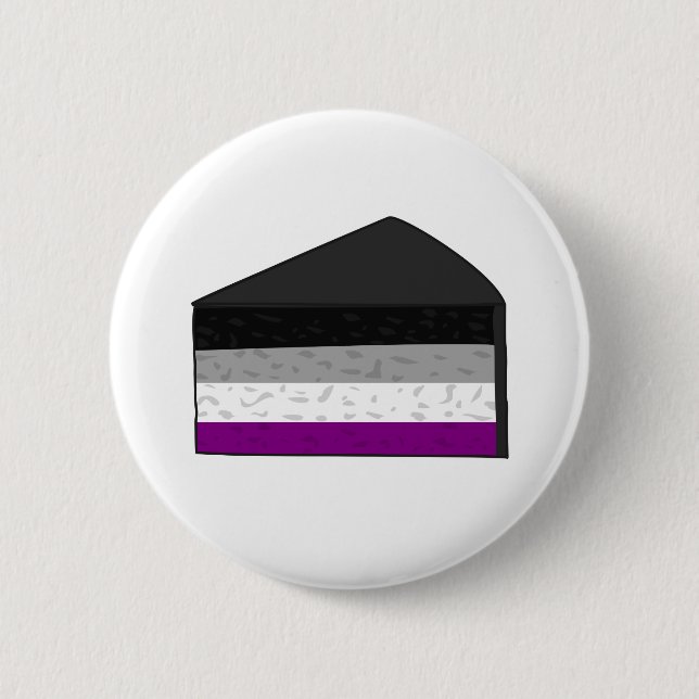 Macaron Rond 5 Cm Gâteau Asexuel (Devant)