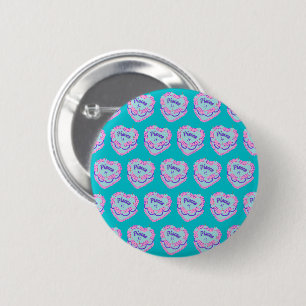 Macaron Rond 5 Cm Gâteau d'anniversaire Coquette Poissons du Zodiaqu