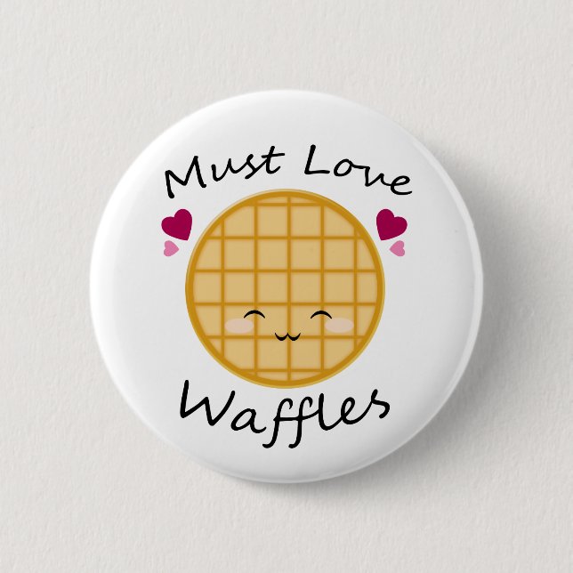 Macaron Rond 5 Cm gaufre de Kawaii (Devant)