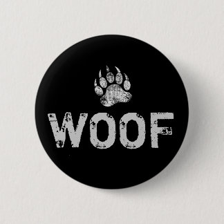 Macaron Rond 5 Cm Gay Bear Pride en détresse Ours Paw WOOF