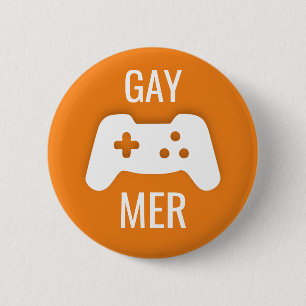 Macaron Rond 5 Cm Gay Mer