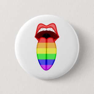 Macaron Rond 5 Cm Gay pride