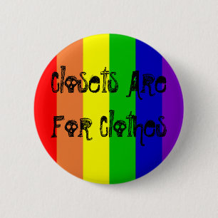 Macaron Rond 5 Cm Gay pride