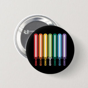 Macaron Rond 5 Cm GAY PRIDE du drapeau LGBT