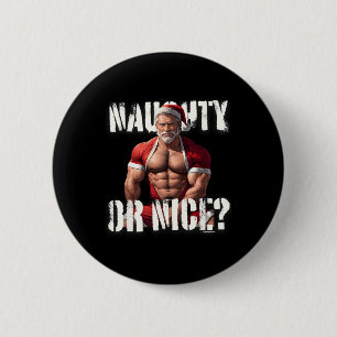 Macaron Rond 5 Cm Gay Xmas Musee Papa Bear Nice Père Noël Pride Lgbt