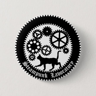 Macaron Rond 5 Cm Gear Cat