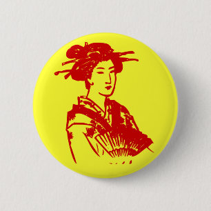 Macaron Rond 5 Cm Geisha