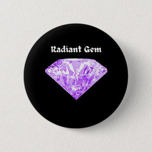 Macaron Rond 5 Cm Gem rayonnant