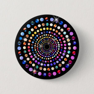 Macaron Rond 5 Cm Gems