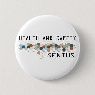 Macaron Rond 5 Cm Génie de santé et sécurité