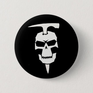 Macaron Rond 5 Cm Géologue de pirate