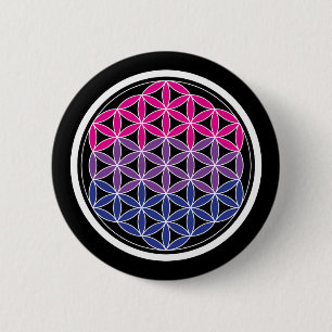 Macaron Rond 5 Cm géométrie biSacred