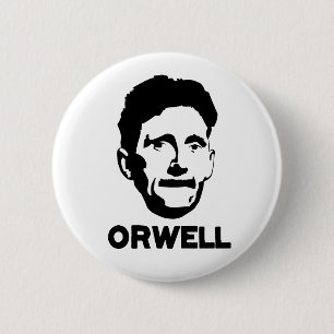 Macaron Rond 5 Cm George Orwell