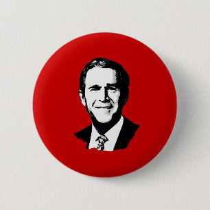 Macaron Rond 5 Cm George W Bush