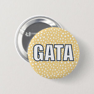 Macaron Rond 5 Cm Georgia Southern button GSU gameday sortance pin