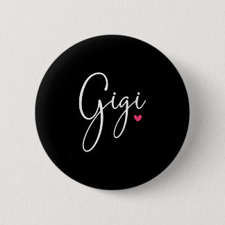 Macaron Rond 5 Cm Gigi Cadeaux femmes grand-mère cadeaux de Noël pet