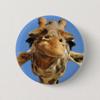 Macaron Rond 5 Cm Girafe