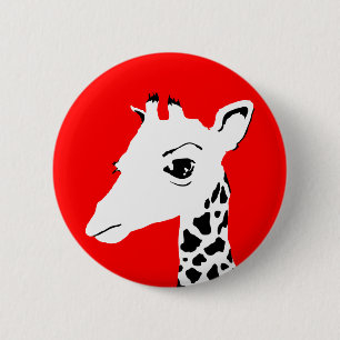 Macaron Rond 5 Cm girafe