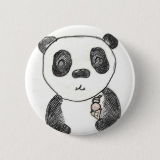Macaron Rond 5 Cm glace de panda