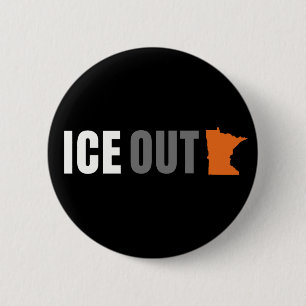 Macaron Rond 5 Cm Glacé dehors Anti Trump États-Unis