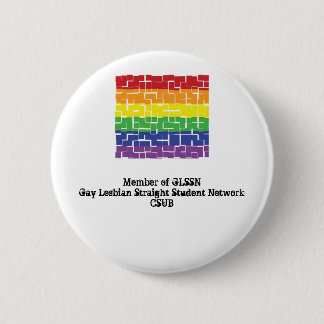 Macaron Rond 5 Cm GLSSN - Bouton de membre de CSUB