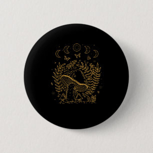 Macaron Rond 5 Cm Goblincore Esthétique Académie Cottagecore Champig