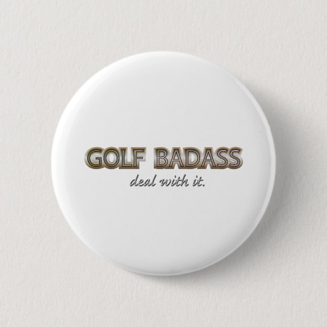 MACARON ROND 5 CM GOLF (Devant)