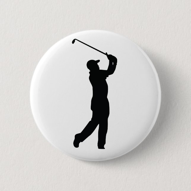 Macaron Rond 5 Cm Golf (Devant)