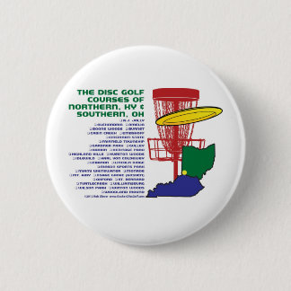 Macaron Rond 5 Cm Golf de disque de l'Ohio Kentucky