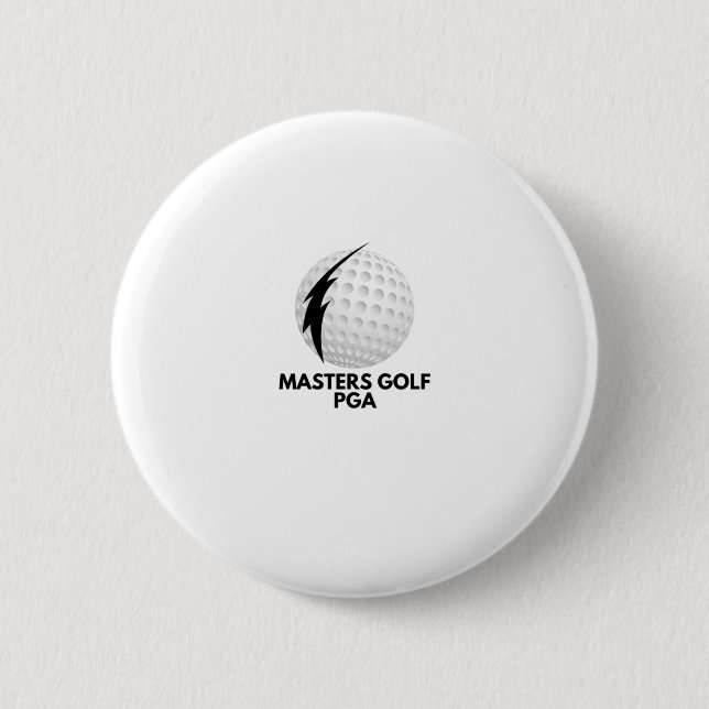 Macaron Rond 5 Cm Golf gpa (Devant)