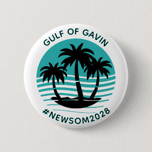 Macaron Rond 5 Cm Golfe de Gavin Humour politique drôle