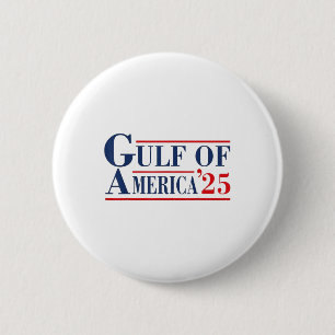 Macaron Rond 5 Cm Golfe Des Etats-Unis Funny Golfe Du Mexique Usa 20