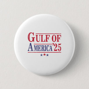 Macaron Rond 5 Cm Golfe Des Etats-Unis Funny Golfe Du Mexique Usa 20