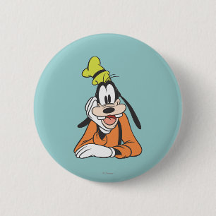 Macaron Rond 5 Cm Goofy   Main sur la chaîne