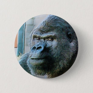 MACARON ROND 5 CM GORILLAS