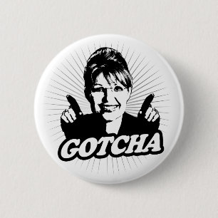Macaron Rond 5 Cm Gotcha bouton de journalisme