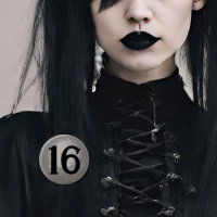 Goth Anniversaire de l'âge gothique grunge foncé