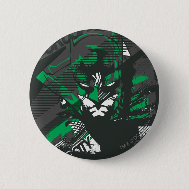 Macaron Rond 5 Cm Gotham's Caped Crusader (Devant)